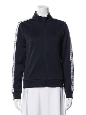 NWOT Tory Burch Tory Sport Performance Zip Up Track Jacket Sweatshirt Size Small